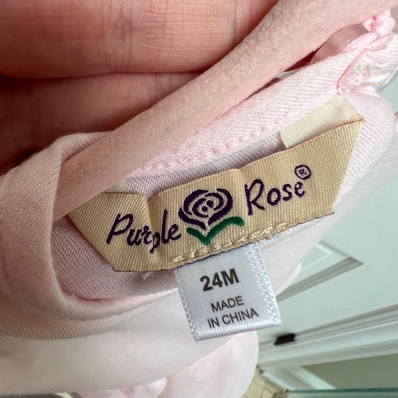 Pink Rose 24M Light Pink Lightweight Tulle Dress - Picture 3 of 3